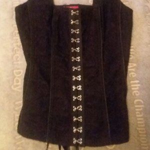 Corset style top